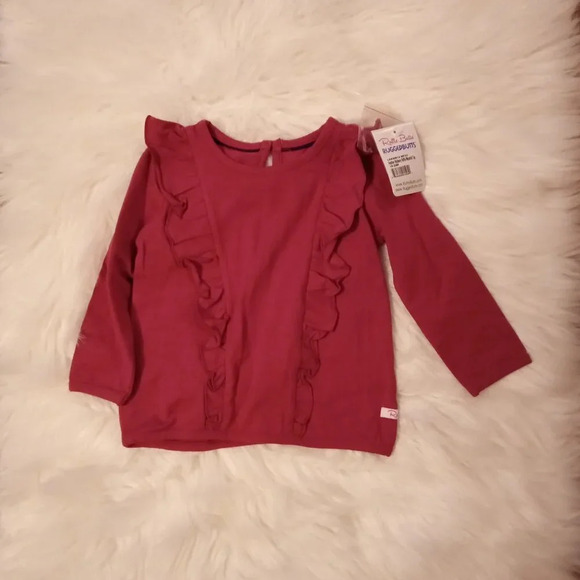 Rufle Butts Other - Ruffle Butts Long Sleeve Waterfall Top - 18-24 Months - NWT